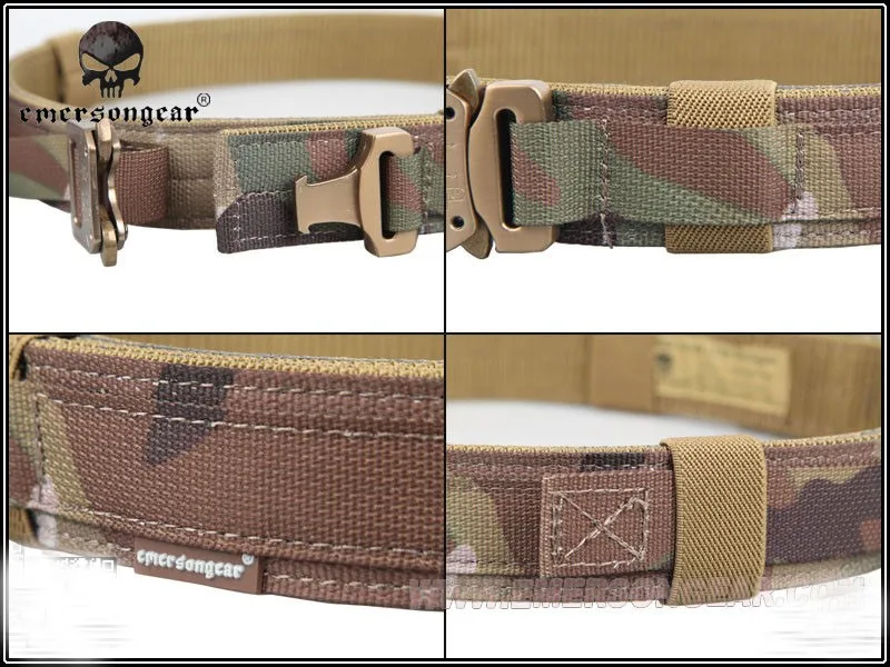 Emersongear Тактический 1.5 дюймов жесткий Shooter пояс Военная Униформа Охота страйкбол