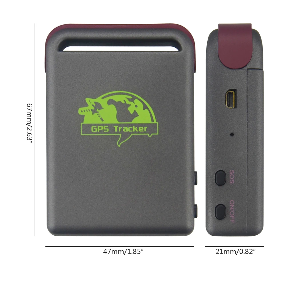 Мини Персональный gps-трекер 102B гео-забор автомобильный gps-трекер TK102B более скоростная сигнализация Поддержка нескольких языков и приложение
