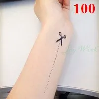 7 шт./лот 100 стилей водонепроницаемые временные татуировки наклейки татуировки s флэш-тату поддельные татуировки для женщин мужчин и детей