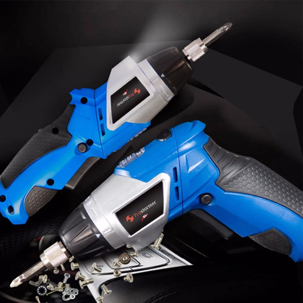 PROSTORMER 3,6 V USB электрическая отвертка ручная домашняя многофункциональная литий-ионная батарея электрическая отвертка инструмент