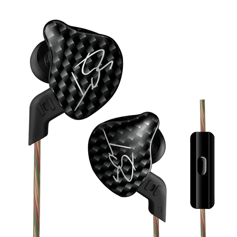 НОВЕЙШИЕ Наушники KZ ZST In ear HIFI DIY наушники Bass Auriculares оригинальные Kz 3 5 мм стерео