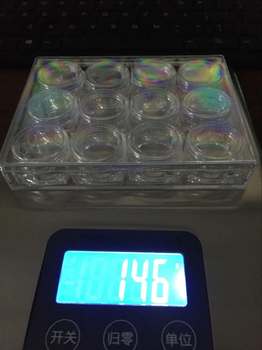5g(12pcs/lbox) SQUARE PS Cream Jar Cosmetic Container Makeup Canister Sample Packaging 2000box/lot | Красота и здоровье