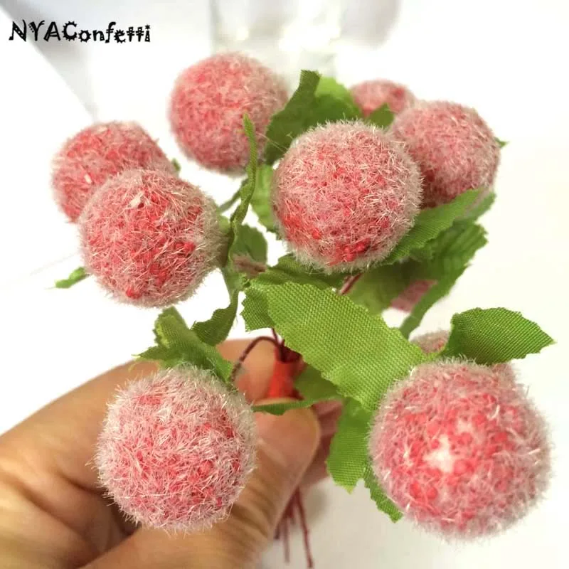 Фото Искусственная тычинка NYAC 120 шт. 1 5-2 см из пенопласта букет искусственных ягод Искусственная тычинка NYAC 120 шт. 1 5-2 см из пенопласта букет искусственных ягод