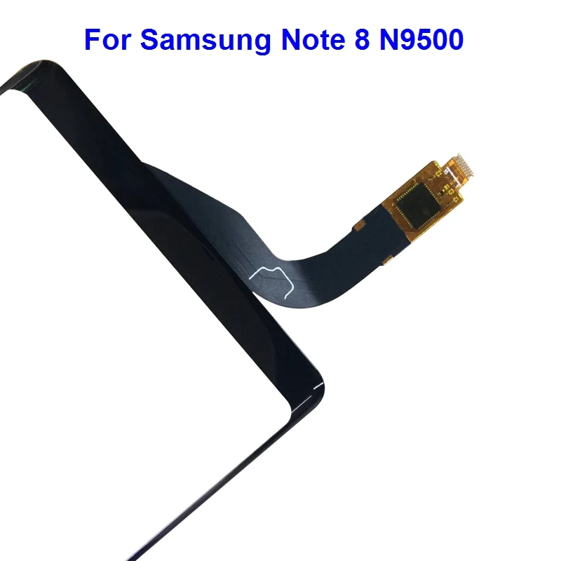 Замена экрана дигитайзер Передняя стеклянная линза для samsung Galaxy Note 8 N950 N9500 N950F lcd