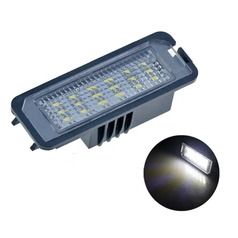2x18SMD без ошибок светодиодный светильник номерного знака Лампы V ~ W Golf MK4 MK5 MK6 Passat