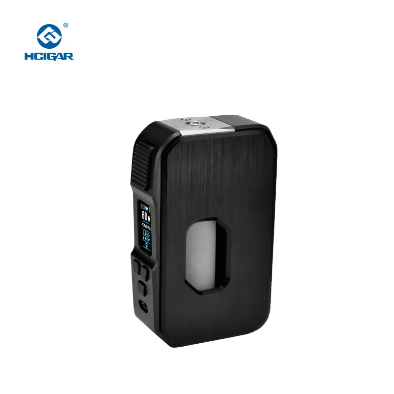 Оригинальный Hcigar AURORA Squonk Mod 80 Вт электронная сигарета бокс мод Поддержка VW/TC режим