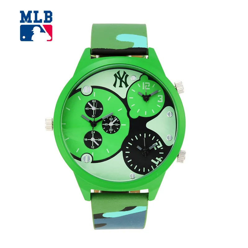 MLB YH Серии Мода американский бренд спорт пара часы из нержавеющей стали