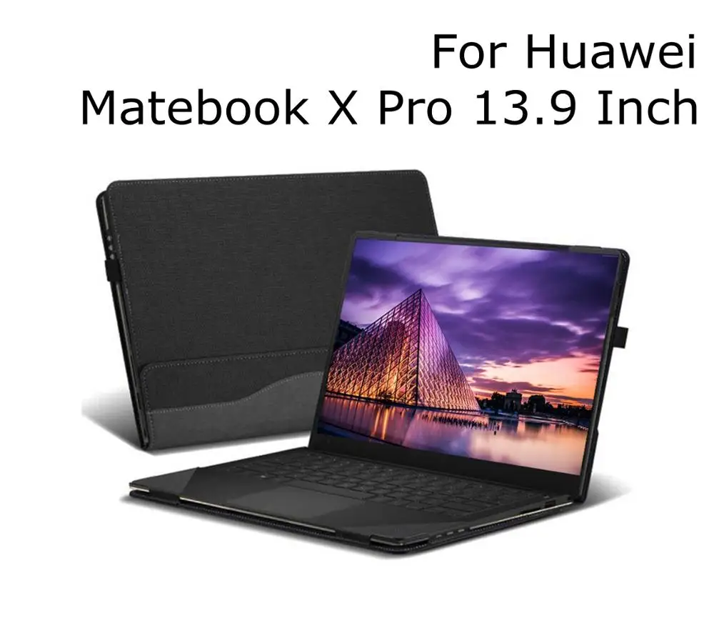 

Чехол для Huawei Matebook X Pro 13,9 дюймов, сумка для ноутбука, защитный чехол из искусственной кожи