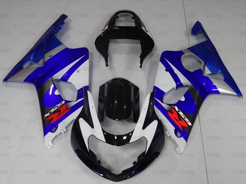 Для GSXR600 GSXR750 GSXR1000 2000 2003 K12 Обтекатели GSX R 600 750 1000 синий белый черный 01 00 обтекатель