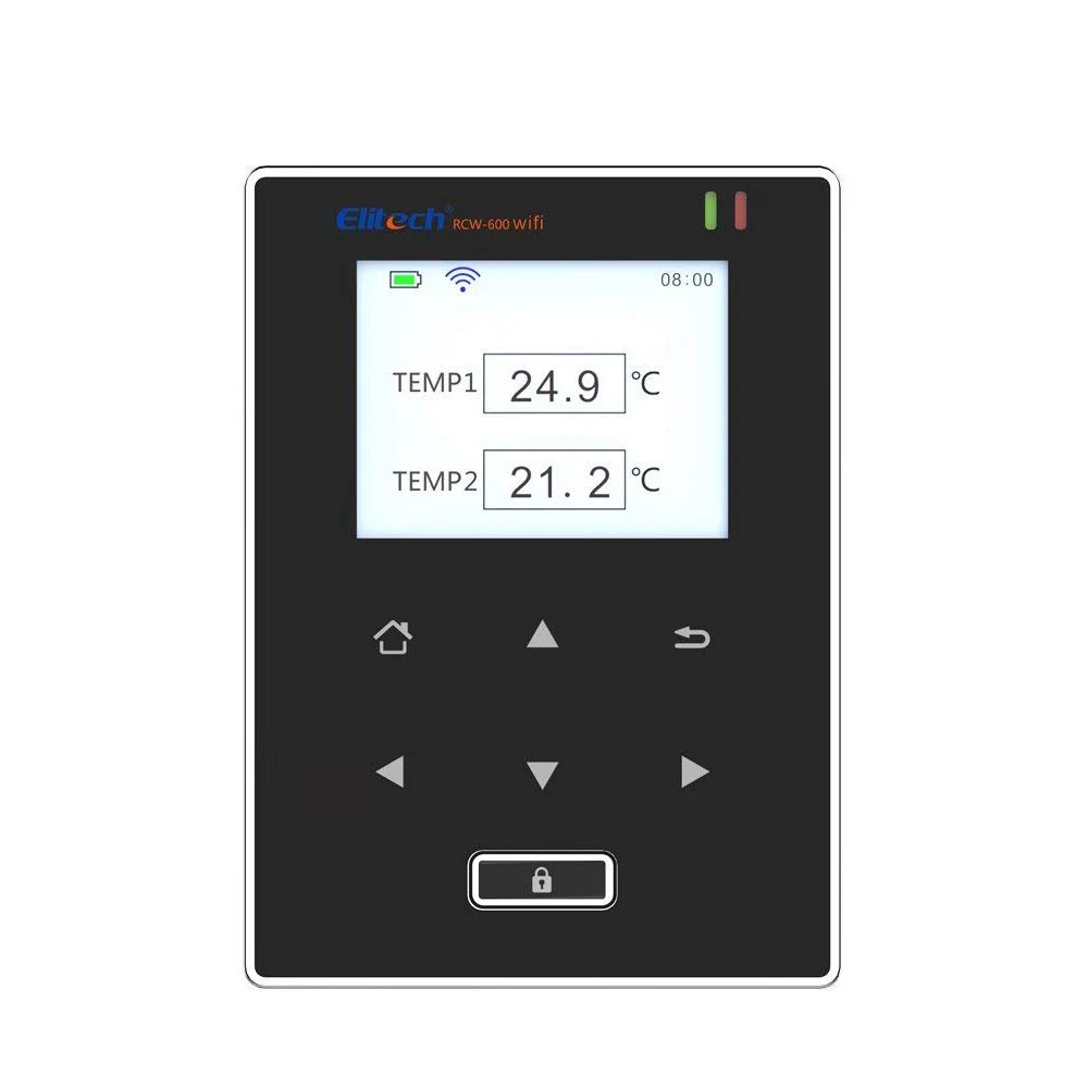 Wi Fi двухканальный данных температура Logger термометр гигрометр внешний датчики