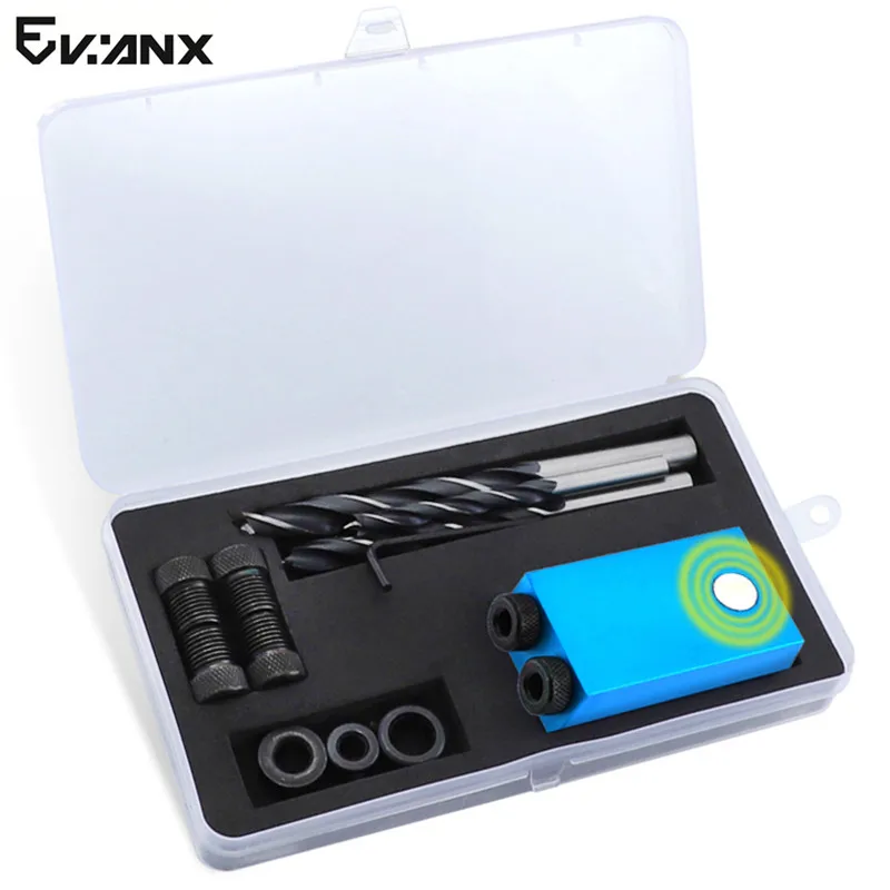 Карманный зажим для отверстий с магнитом направляющая сверления из алюминиевого