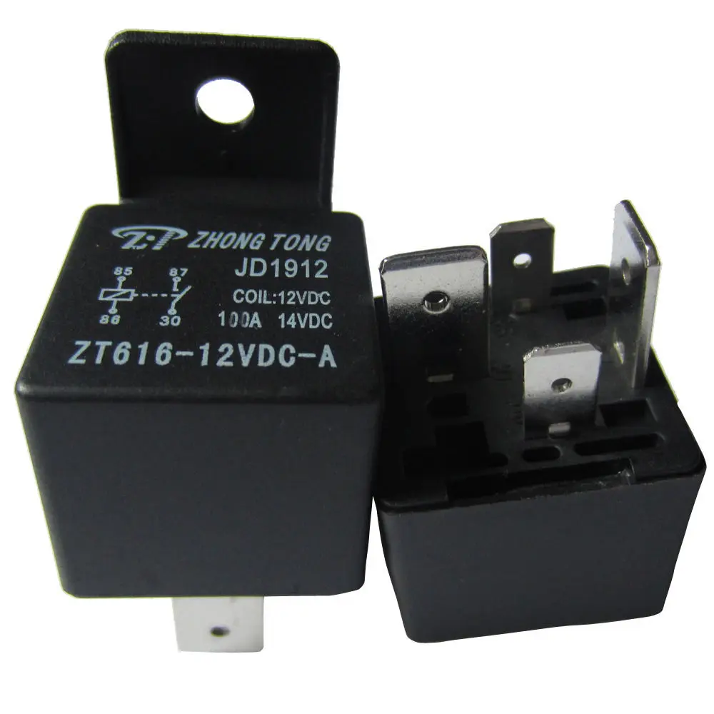 EE support Car Truck Auto Automotive DC 12V 100A 100 AMP SPST Relay Relays 4 Pin 4P | Автомобили и мотоциклы