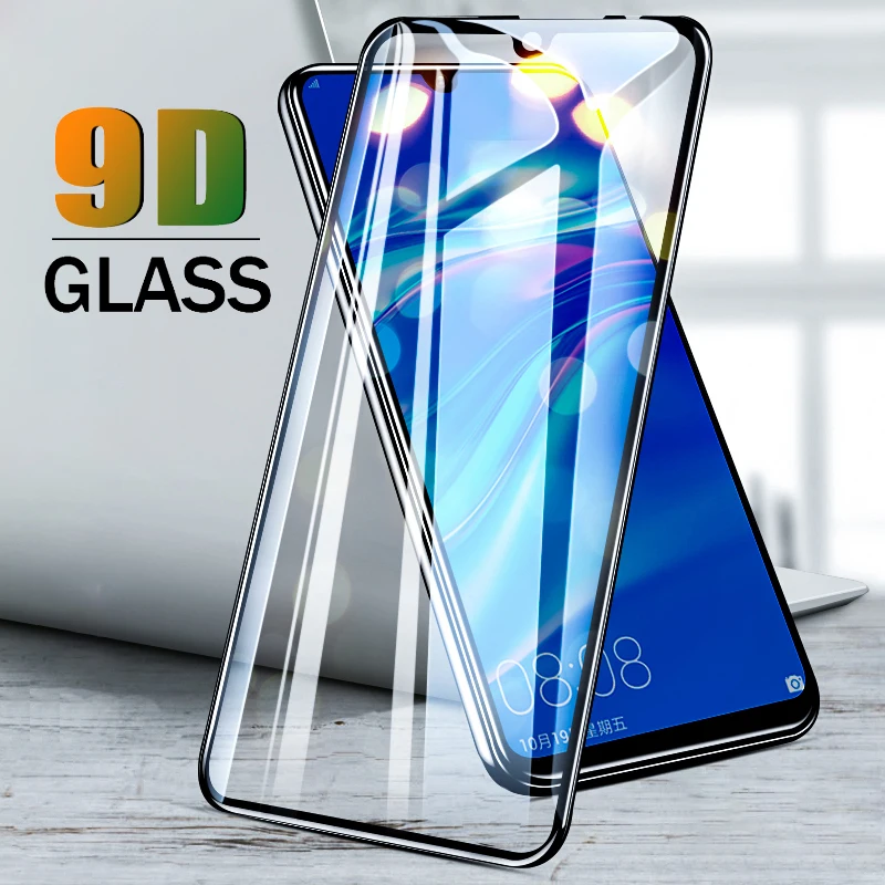 Стекло на клеевой основе 9D для Huawei Y6 2019 Защита экрана huawei Y 6 Prime 09 дюйма|Защитные