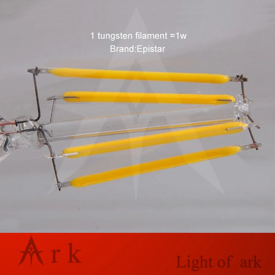 Светодиодная лампа накаливания Edison G80 G95 G125 большая глобальная светильник ПА 2 Вт 4