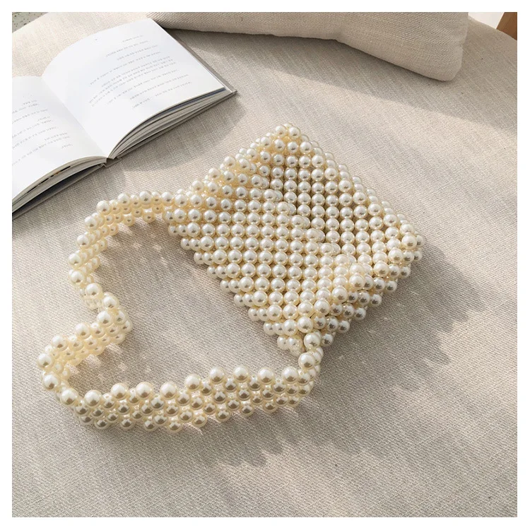 Ручная работа жемчужная сумочка женская сумка с бусинами вечерние винтажные