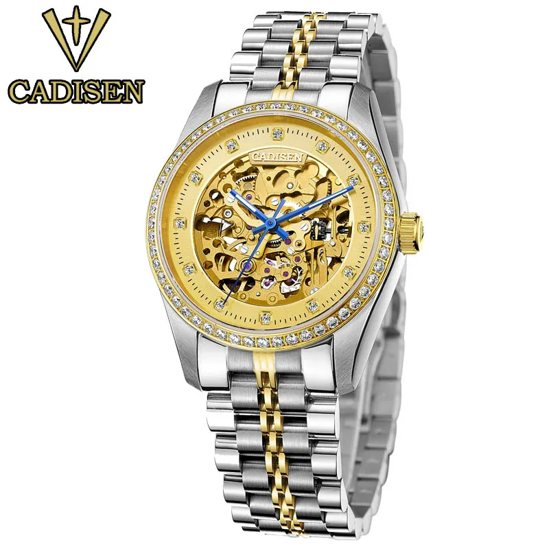 2018 бренд Швейцария часы мужчины люксовый Скелет автоматические механические