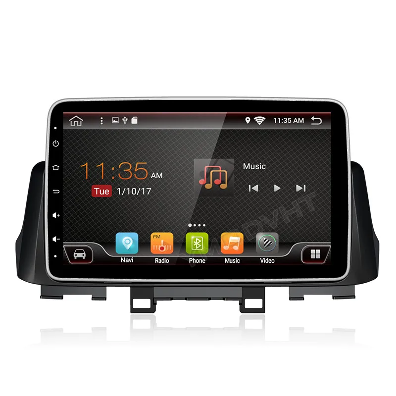 YMODVHT 2.5D 10,1 дюймов 4 Гб+ 64 ГБ Android 9,0 автомобильный DVD Радио для hyundai Kona gps навигация Мультимедиа
