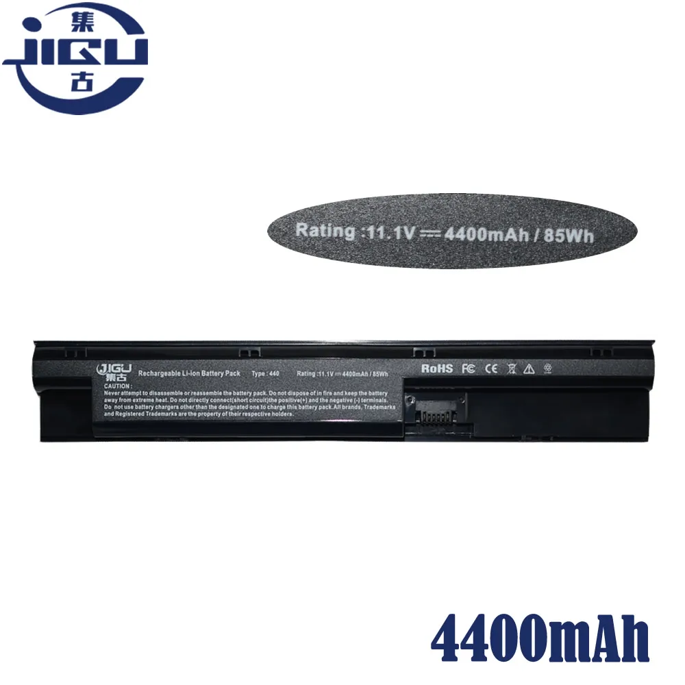 JIGU 6-ячеечный Аккумулятор для ноутбука HP Probook 440 445 450 455 470 FP09 FP06 H6L26AA H6L27AA HSTNN-LB4K 707617-421
