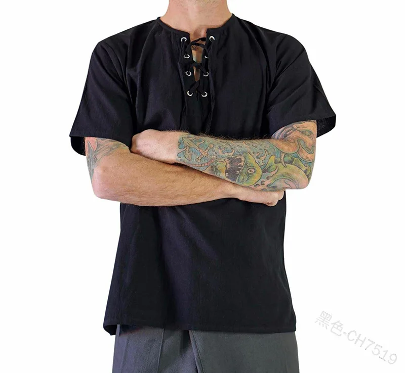 Мужская туника-рубашка в средневековом стиле |