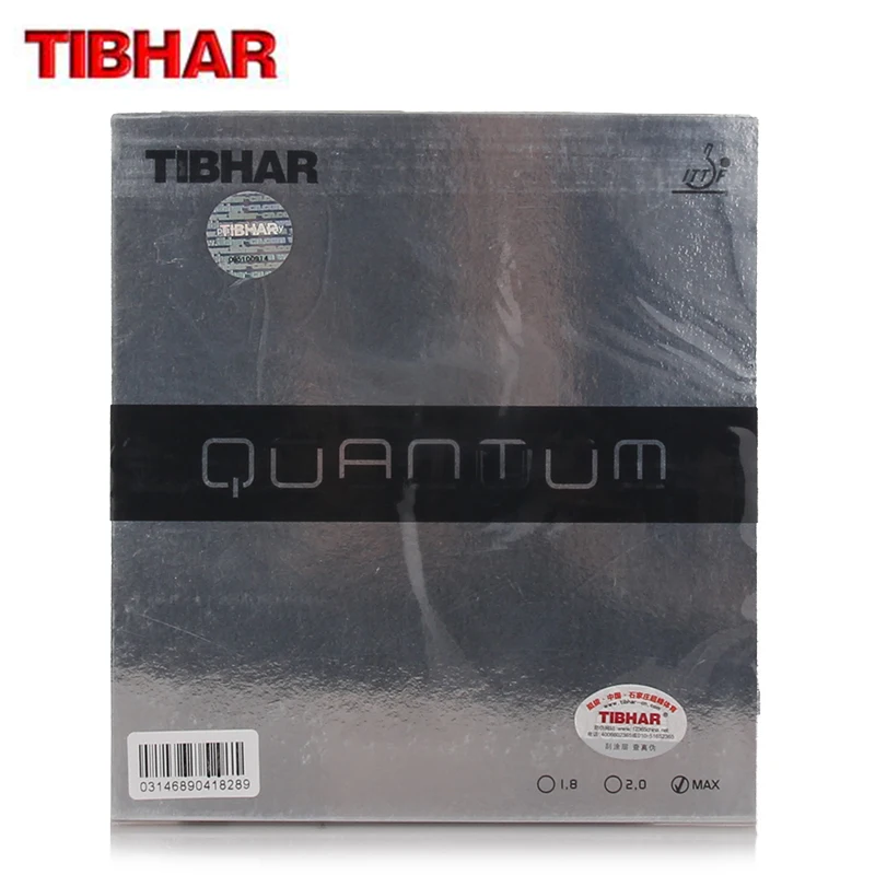 Высокое качество Tibhar Quantum S/X Настольный теннис Резина с бугорками Pips-in пинг-понг Губка Tenis De Mesa