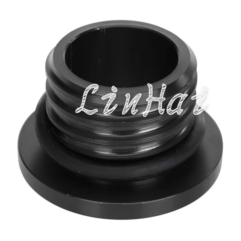 Черный CNC грубые ремесла алюминиевый топливный газовый масляный колпачок для Harley