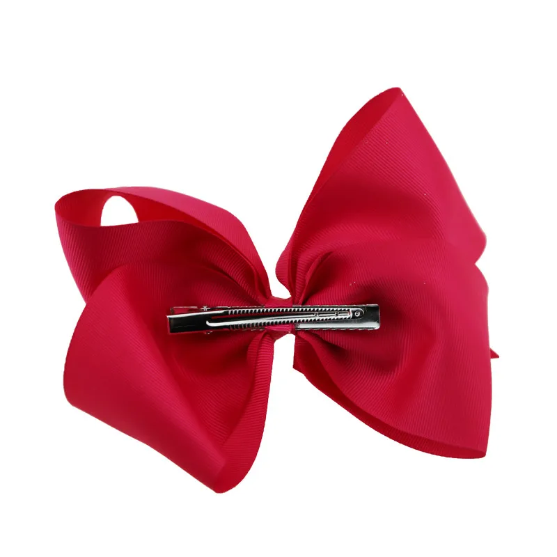 

20pcs Free shipping 7 Inch Unicorn Grosgrain Ribbon Hair Bows for Girls Printed ribbon Hair Clips Hair Accessor