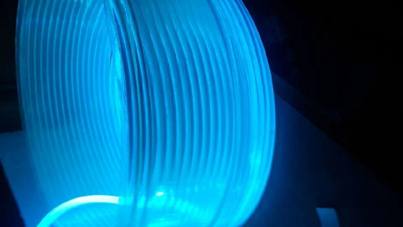 5m/lot 6.0mm Side Glow PMMA Fiber Optic Cable for Outline of the decoration