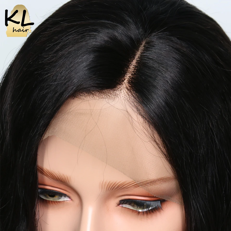 Предварительно сорванные человеческие волосы на кружеве парики с волосами