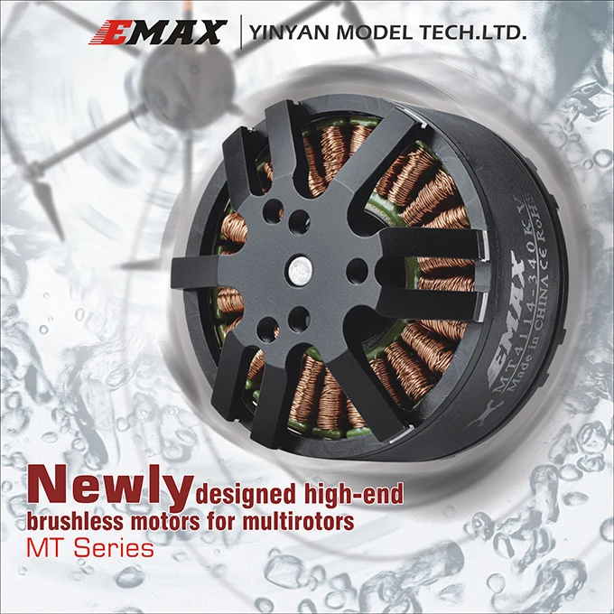2PCS EMAX Brushless Motor MT3506 650KV KV650 Plus Thread for RC FPV Multicopter Quadcopter Part | Игрушки и хобби