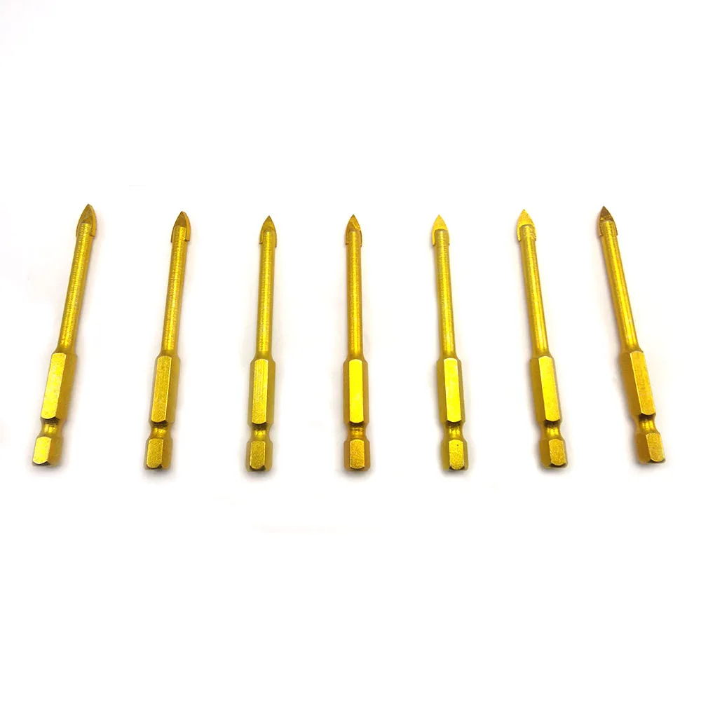 1 шт. набор сверл с шестигранным хвостовиком 6 мм 1/4 дюйма|drill tools|drill bit settitanium coated |