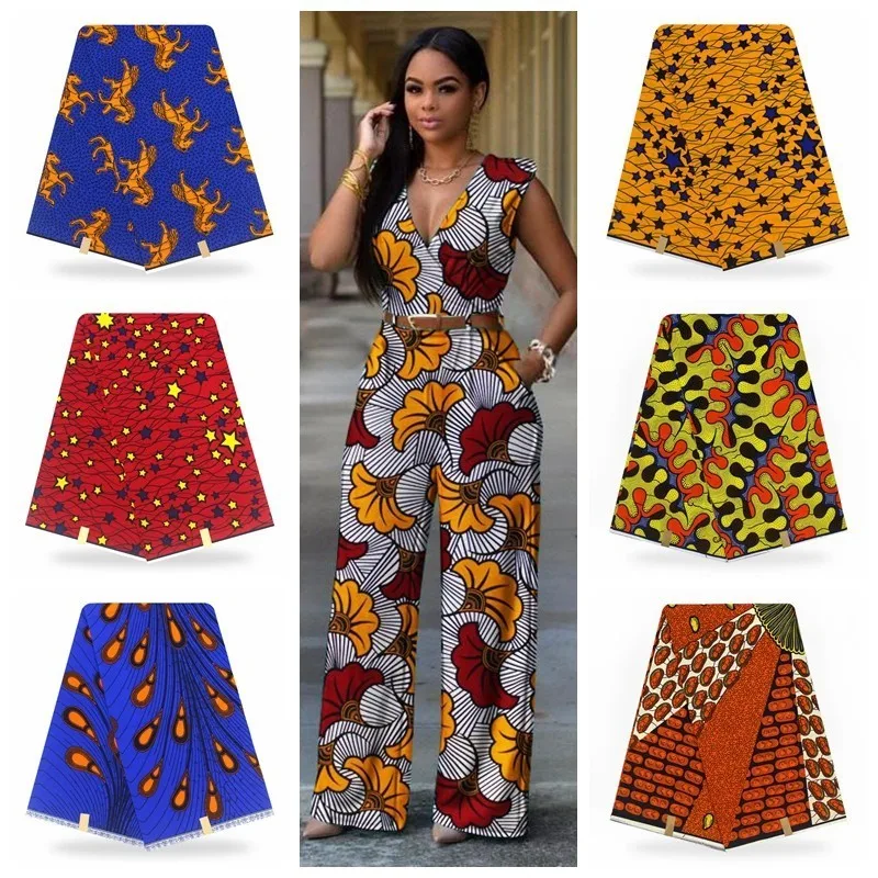 

Nigeria Veritable Wax High Quality Ankara Wax Veritable African Print Fabric Real Pagne Wax Hot Sale Design For Ankara Sewing