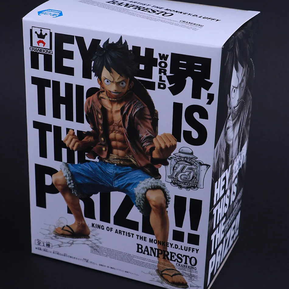 

Popular Craneking Japan Anime One Piece The King of Coloring Banpresto Figure Colosseum Luffy Action Figure Onepiece Figures
