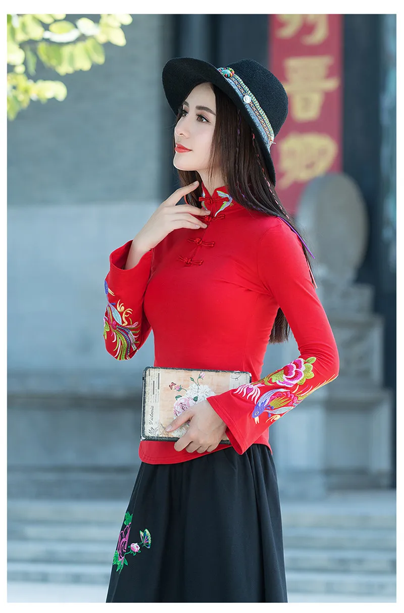 Брендовая женская футболка с вышивкой, Camisetas Mujer, повседневная осенне-зимняя футболка, женская футболка размера плюс, женская одежда, топы, футболки в винтажном стиле