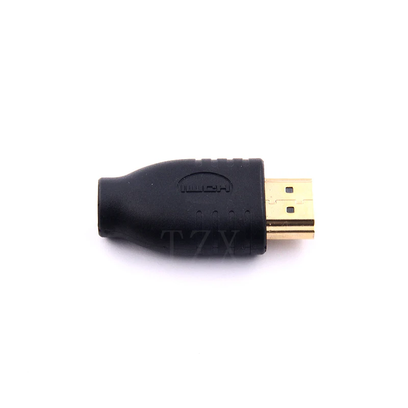 10 шт./лот высокое качество Стандартный HDMI штекер типа A к Micro Тип D гнездо адаптера