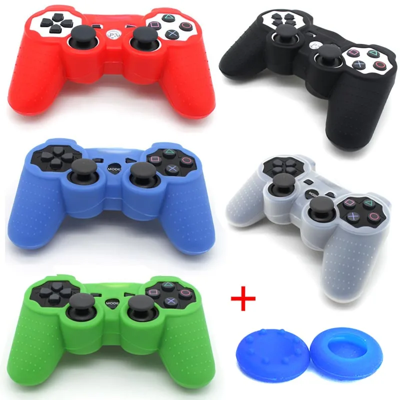 Мягкий силиконовый гибкий защитный чехол для Sony PS3 Dualshock 3 резиновый с