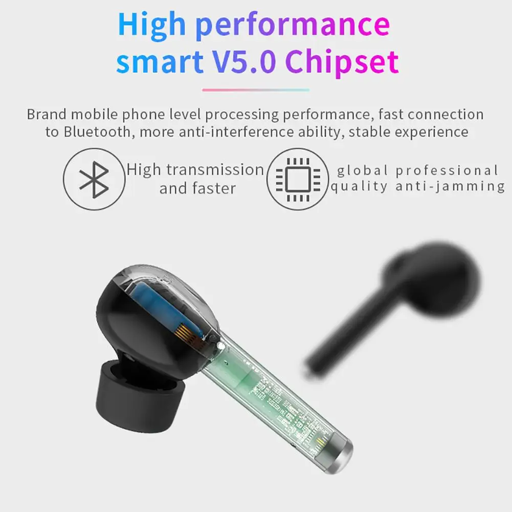 TW40 TWS Беспроводные Bluetooth 5 0 наушники стерео HiFi гарнитура громкой связи звонки со