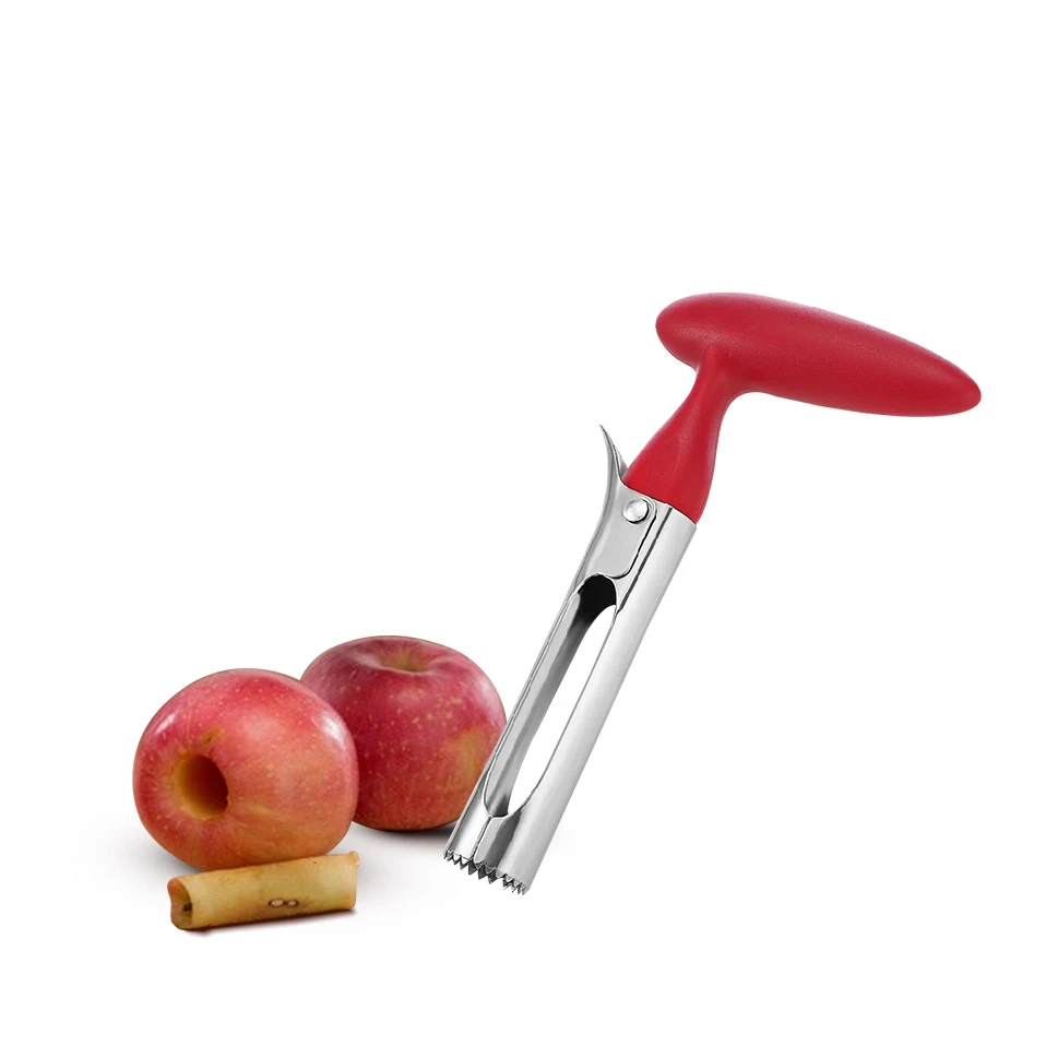 Нержавеющая сталь Фрукты бур Remover зубчатым лезвием Кухня Инструмент Яблоко