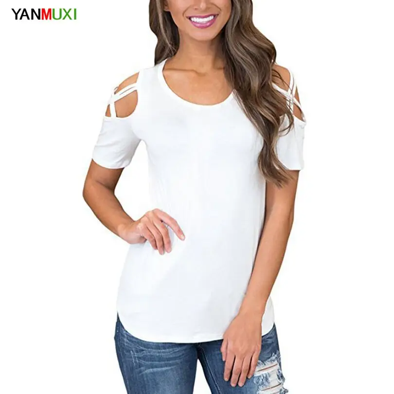 Европа Америка 2018 футболка с коротким рукавом черная серая сексуальная