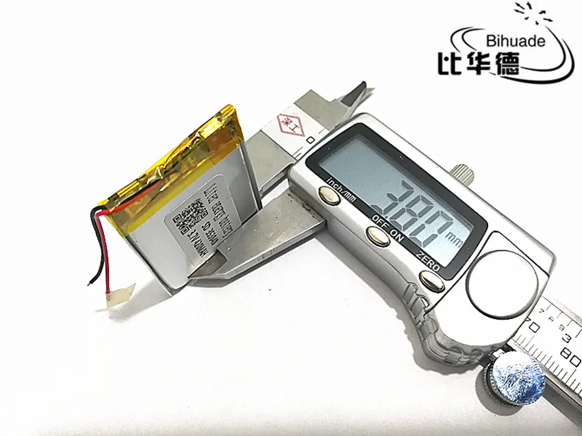 

1PCS 353040 MP3 MP4 Battery 3.7v 420mah rechargeable lithium polymer battery