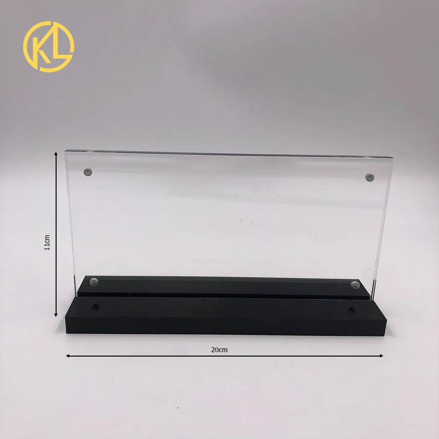 Хорошая распродажа хорошая дешевая Двусторонняя видимая акриловая рамка для