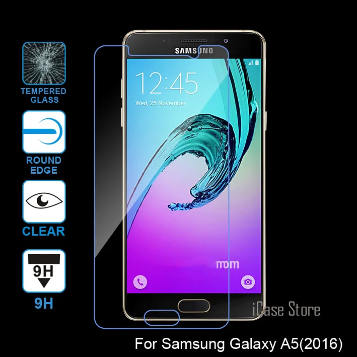 0 26 мм 9 H для экрана из закаленного стекла Samsung Galaxy a5 a500 A500F 5 дюймов Защитная пленка