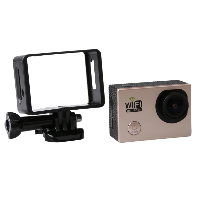 Стандартный защитный чехол с рамкой + Базовое крепление винт для SJCAM SJ4000Wifi SJ4000 SJ5000
