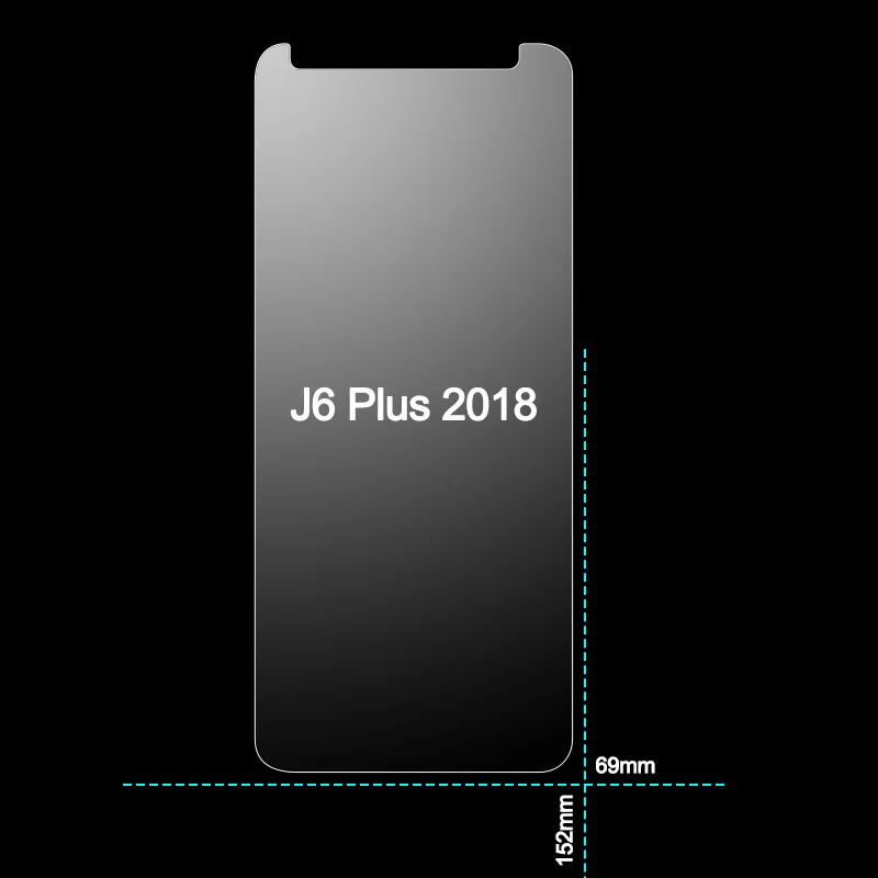 2 шт Стекло для samsung Galaxy J6 2018 Plus Защитное стекло экрана защитное закаленное |