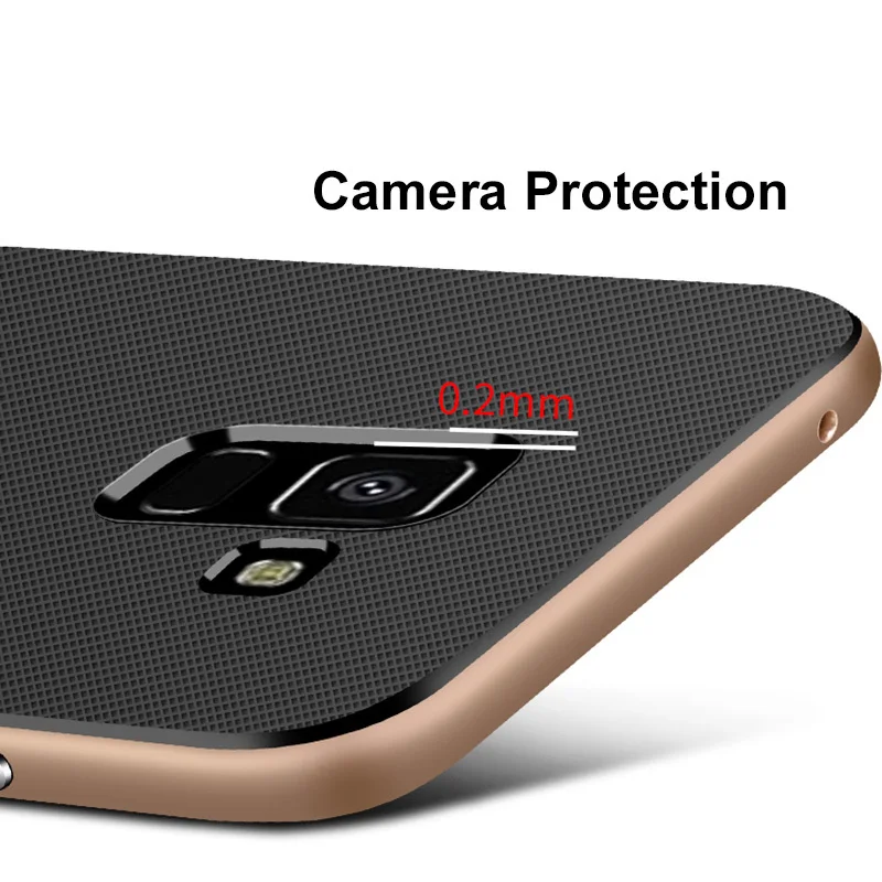 Гибридный ПК-бампер чехол для samsung S8 S9 A8 A6 плюс J4 J6 J7 J8 ударопрочный чехол для телефона Подставка держатель чехол s защитной оболочки