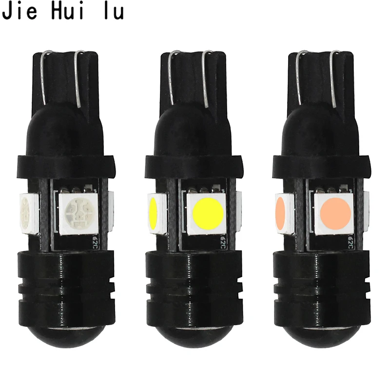 2X 168 192 T10 W5W Автомобильный светодиодный 4SMD 5050 3 Вт Высокая мощность супер яркие