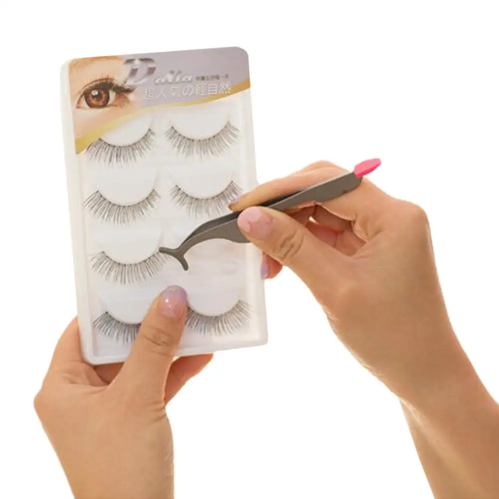 1 шт. Пластик клей для наращивания ресниц Пинцет вспомогательный Накладные