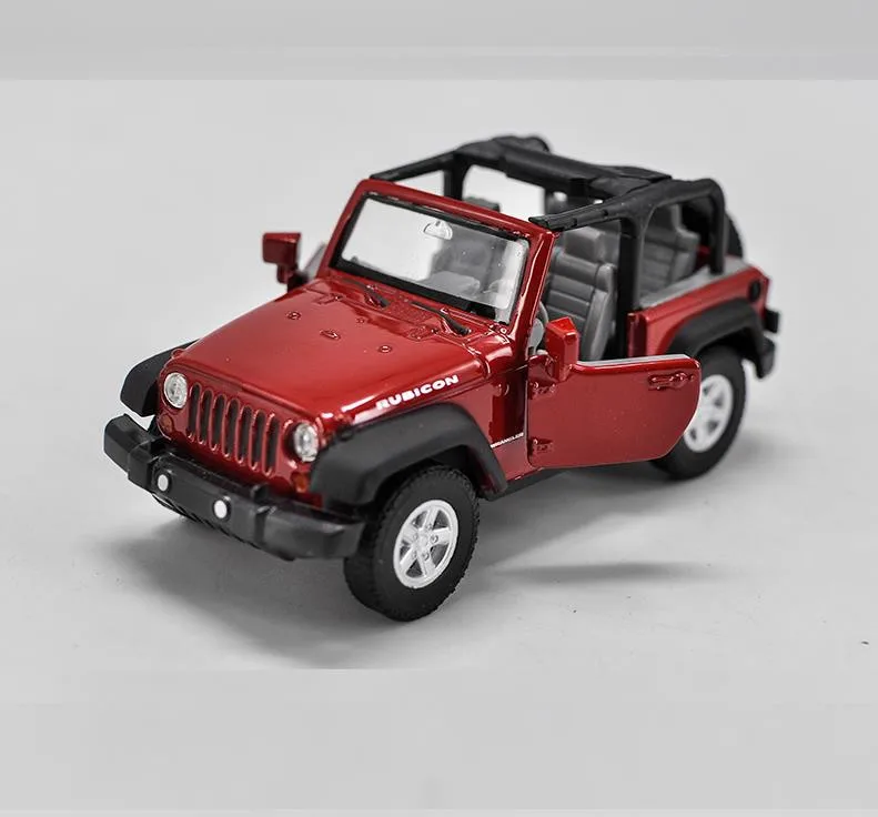 Высокая симуляция джип Вранглер Кабриолет и Hardtop автомобиль 1: 36 сплав оттягивает