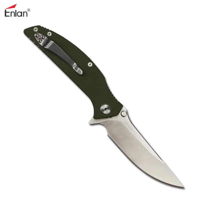 Enlan EW-054 складной нож 8Cr13Mov лезвие G10 Ручка Открытый выживания тактический 21 5 см |