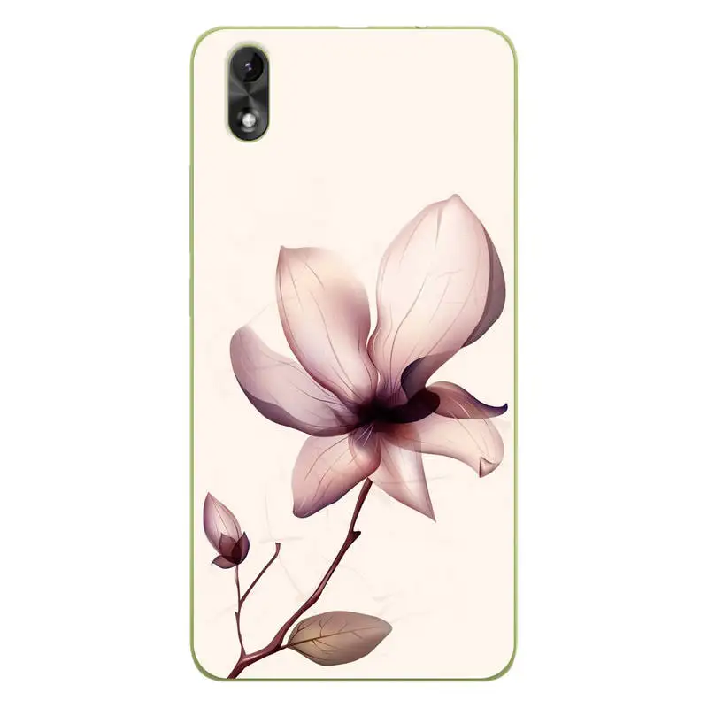 Чехол для BQ BQ-5591 джинсы Обложка кошка цветок животных рисунком Soft Shell 5591 BQ5591