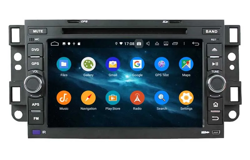 7 &quotсенсорный экран Android 10 автомобильный dvd проигрыватель с gps для Aveo Epica Captiva 2006 2012